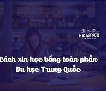 Cách Săn Học Bổng Toàn Phần Trung Quốc