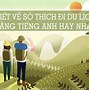 Chuyến Đi Dài Ngày Tiếng Anh Là Gì Dịch